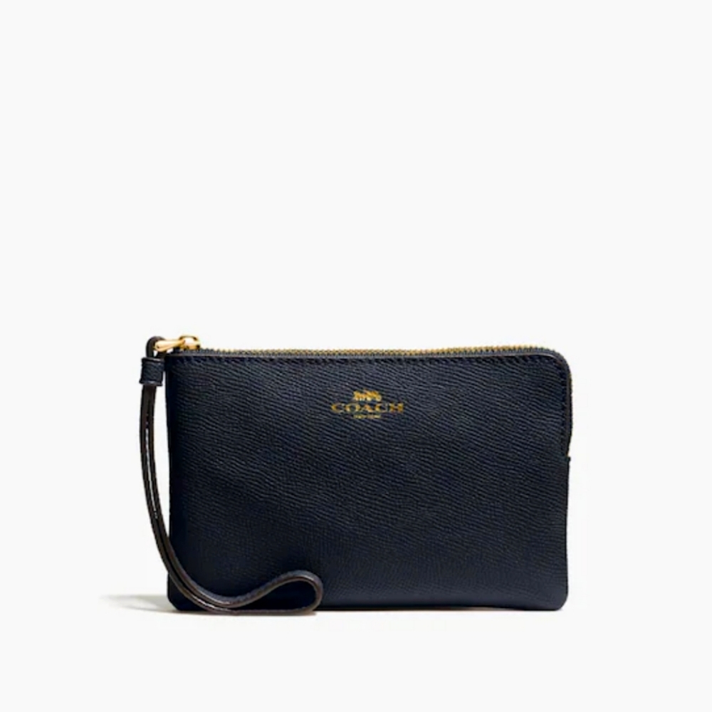 COACH Corner Zip Wristlet